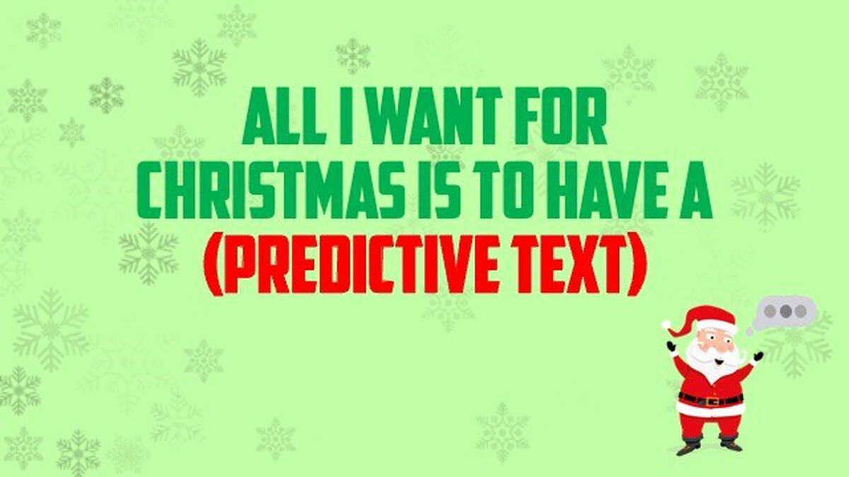 Predictive Prompts - Christmas Edition image number null